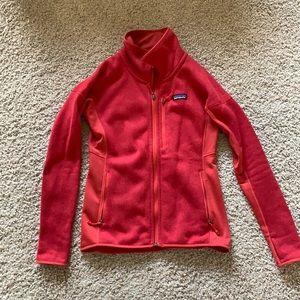 Patagonia women’s better sweater size small red!!